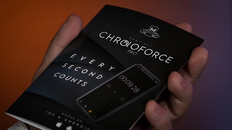 ChronoForce Pro Physical Copy by Samy Ali (Video Magic Download only, App not included)