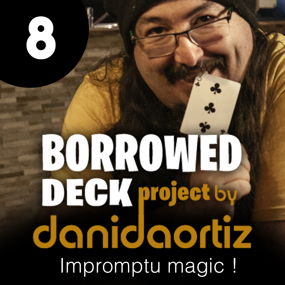Thought Card Spelled by Dani Daortiz (Borrowed Deck Project Chapter 8) (Instant Download)