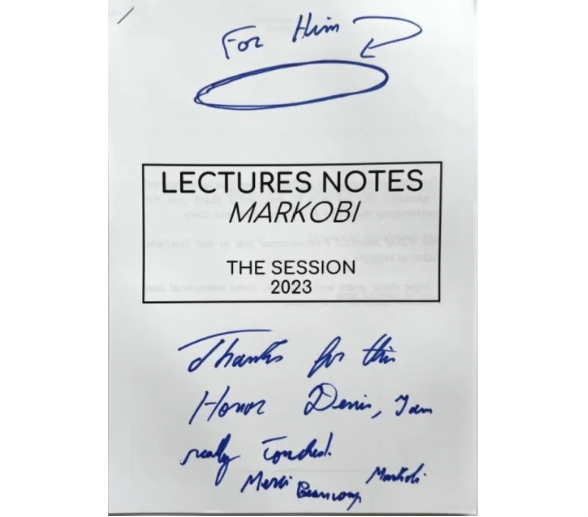 Lecture Notes The Session 2023 by Markobi (PDF eBook Download)