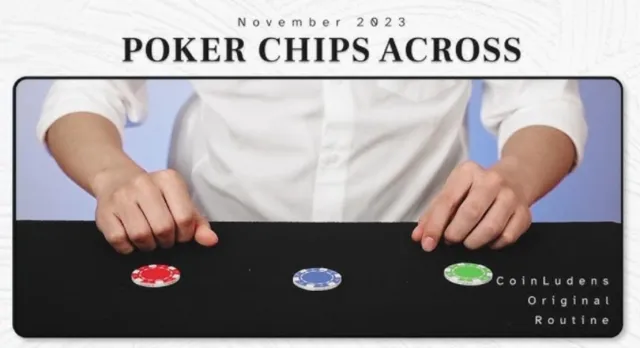 Poker Chips Across by Coinludens (Mp4 Video Download 1080p FullHD Quality)