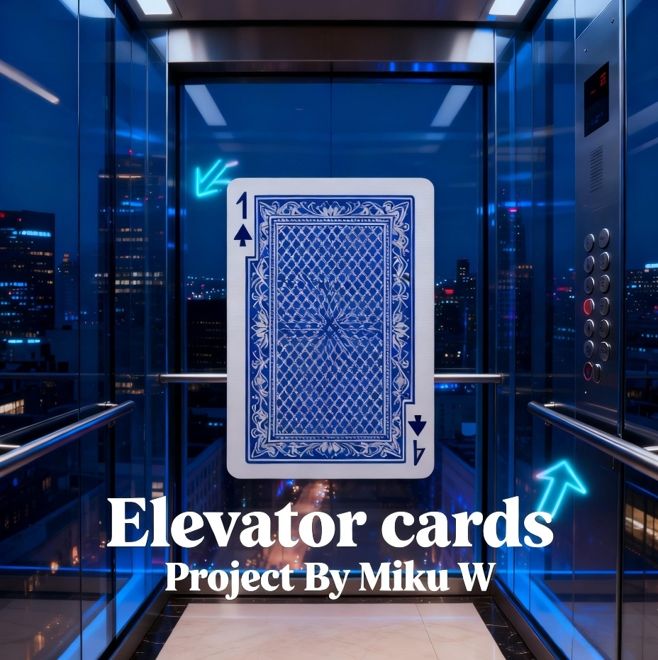 Elevator cards Project By Miku W (Instant Download)