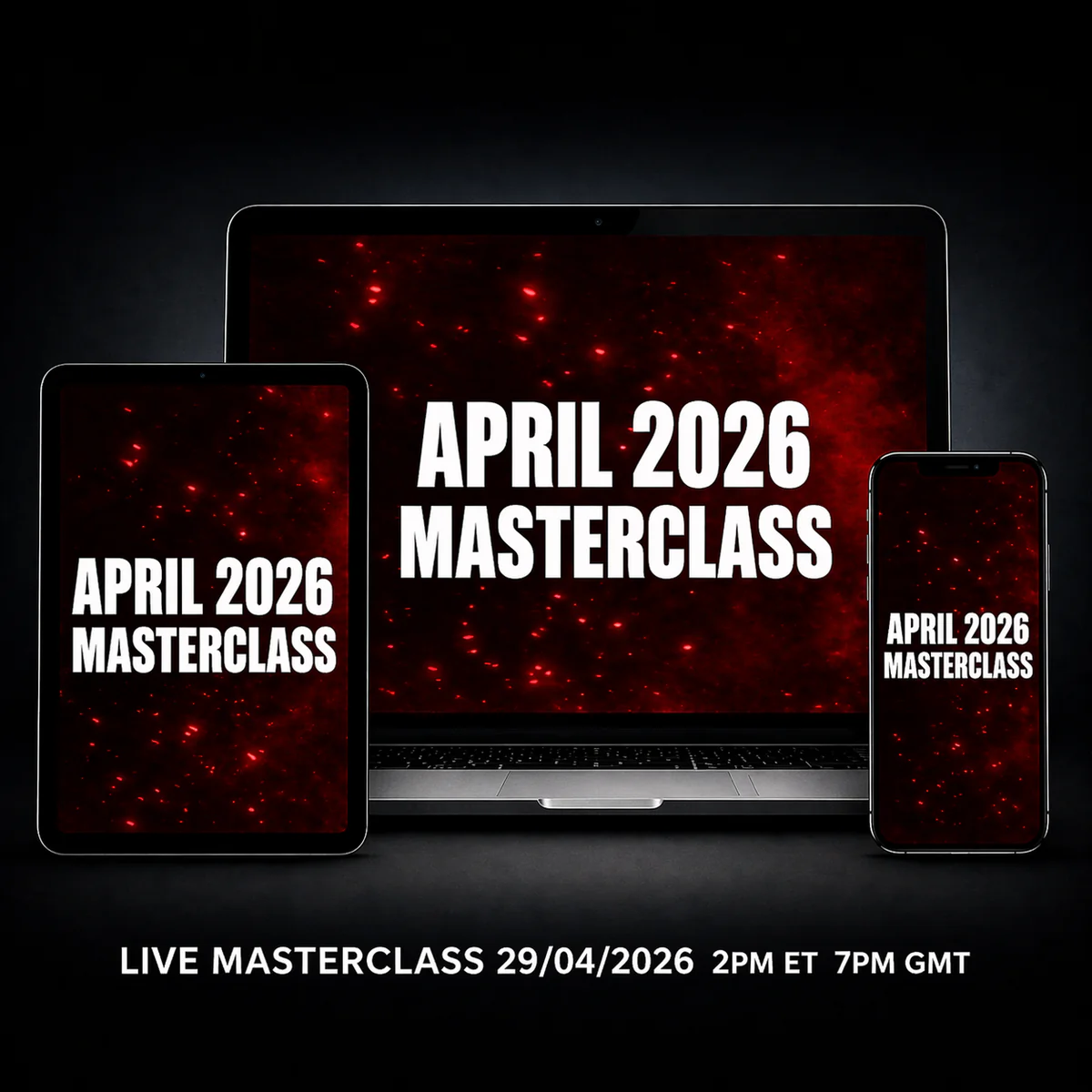 Matt McGurk Live Masterclass - April 30th 2026