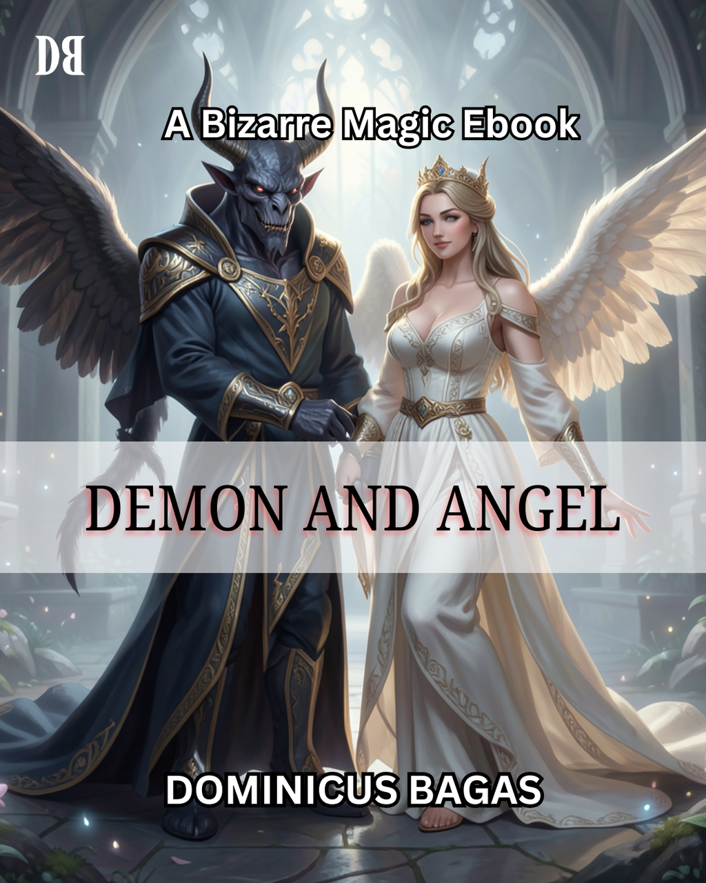 Demon and Angel by Dominicus Bagas (Instant Download)